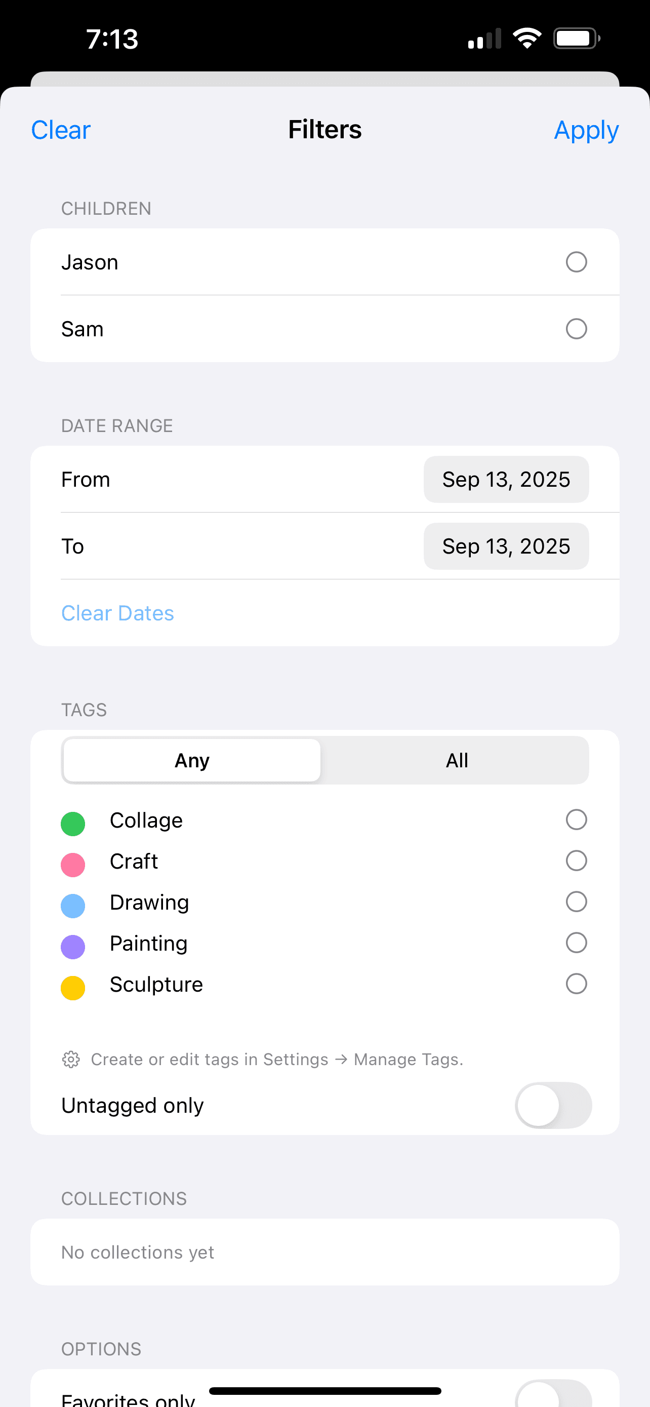 Search & filters