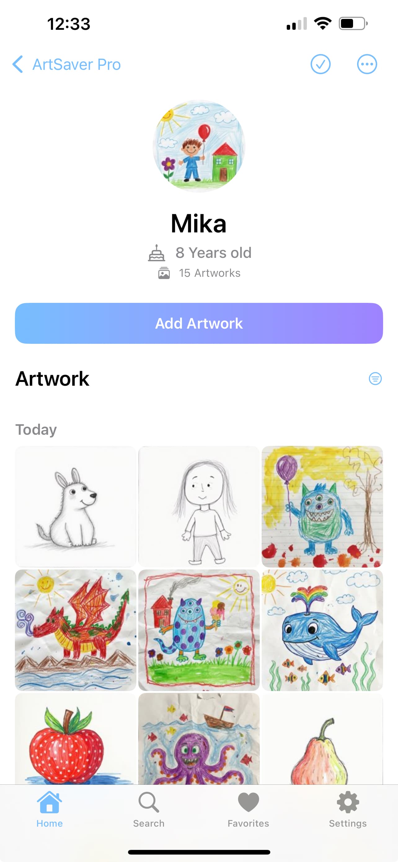 Child’s gallery